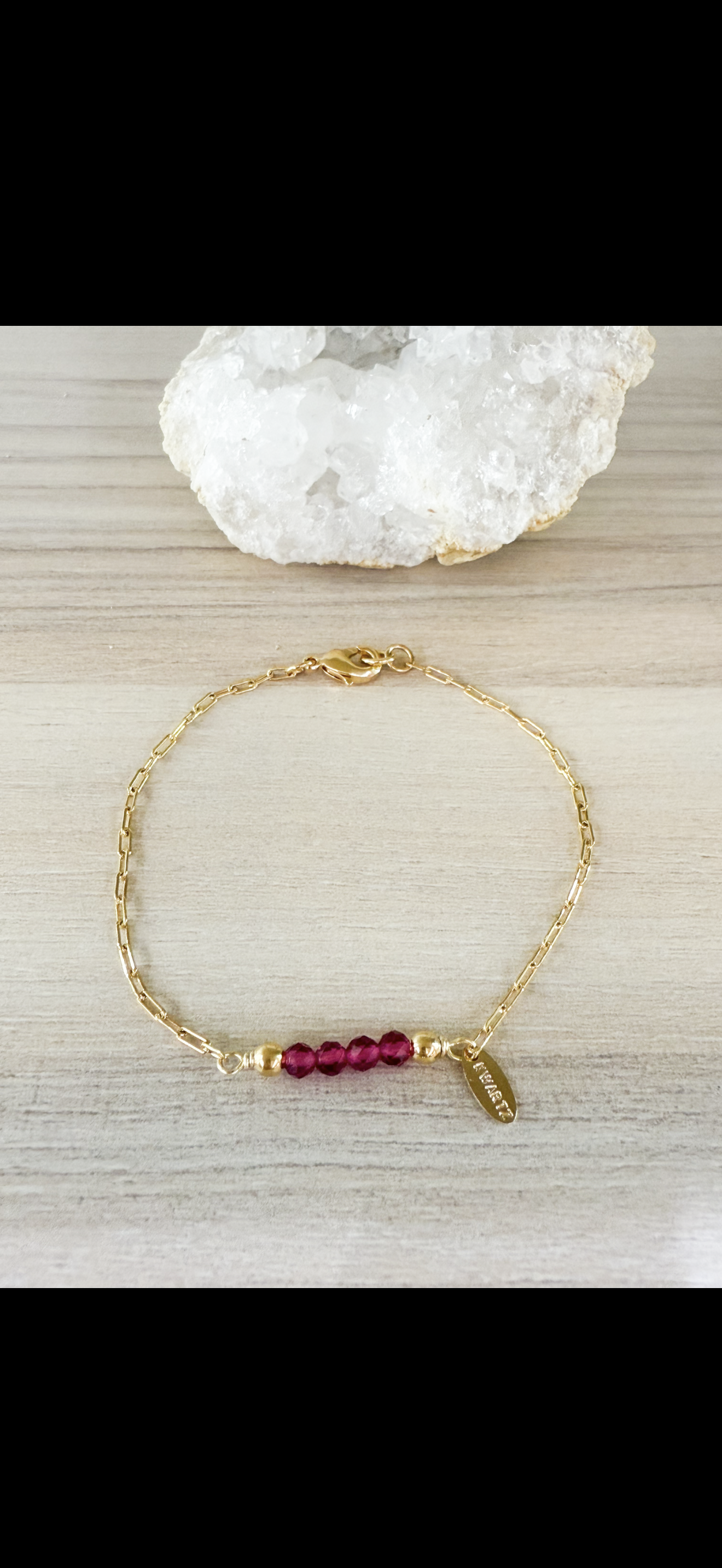 Fucsia Cristal Bracelet
