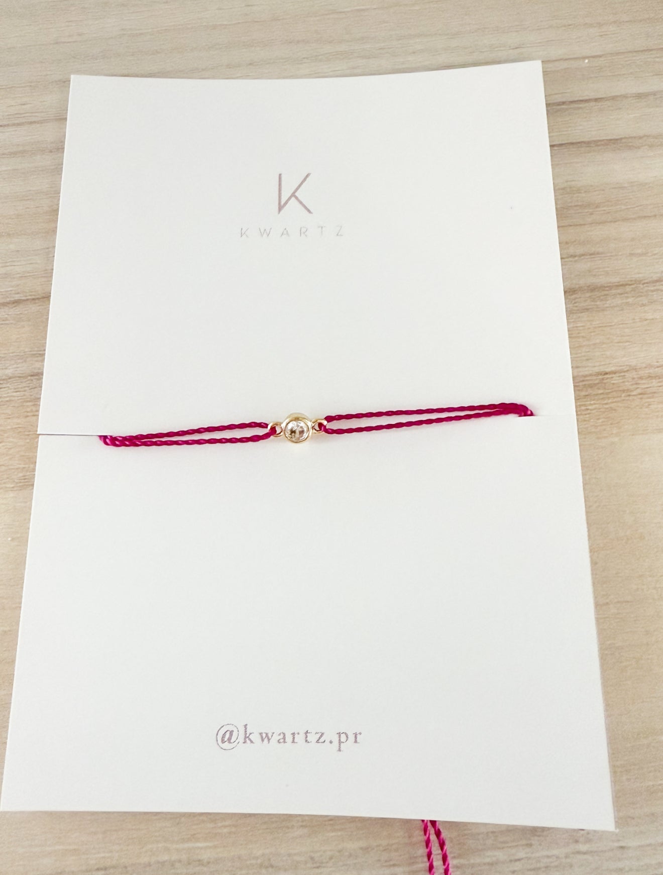 Fucsia Zirconia Bracelet