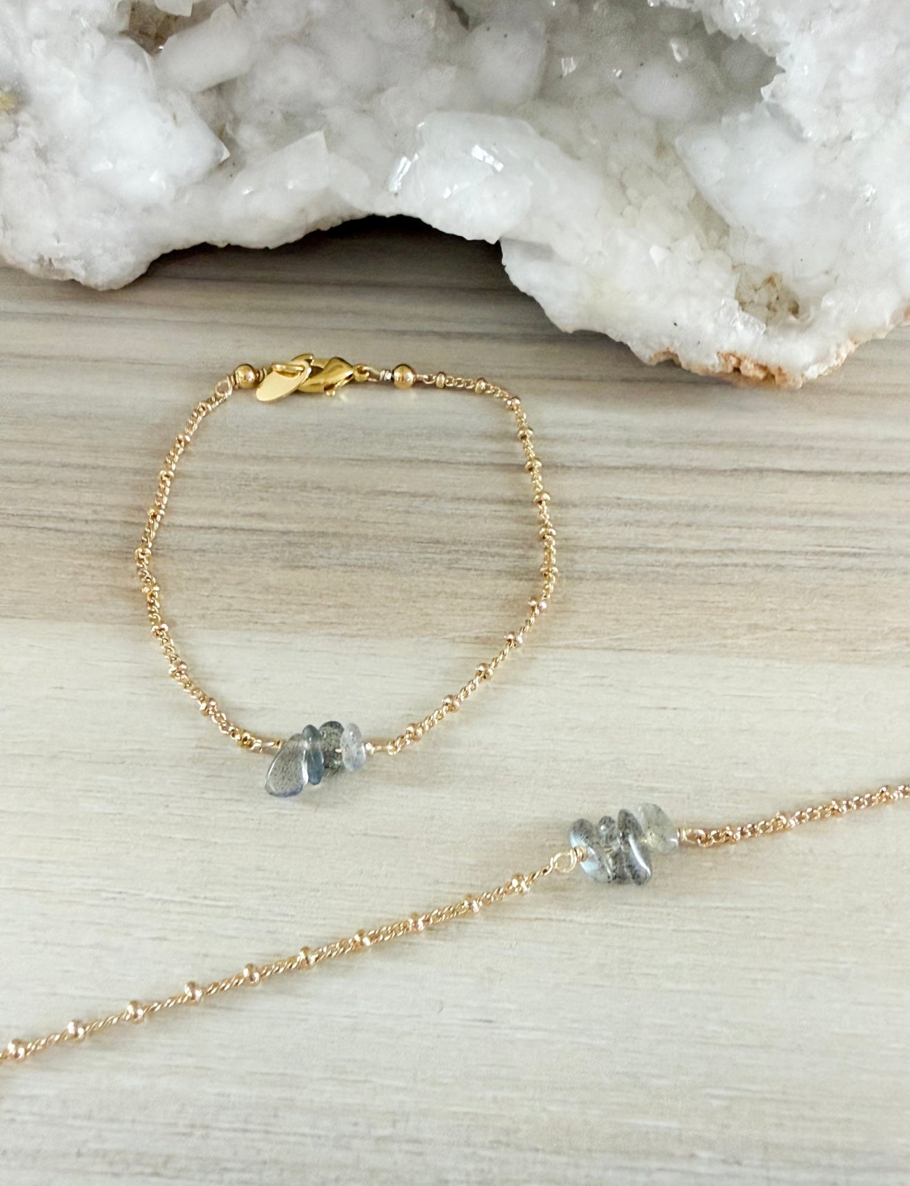 Labradorita Simple Bracelet
