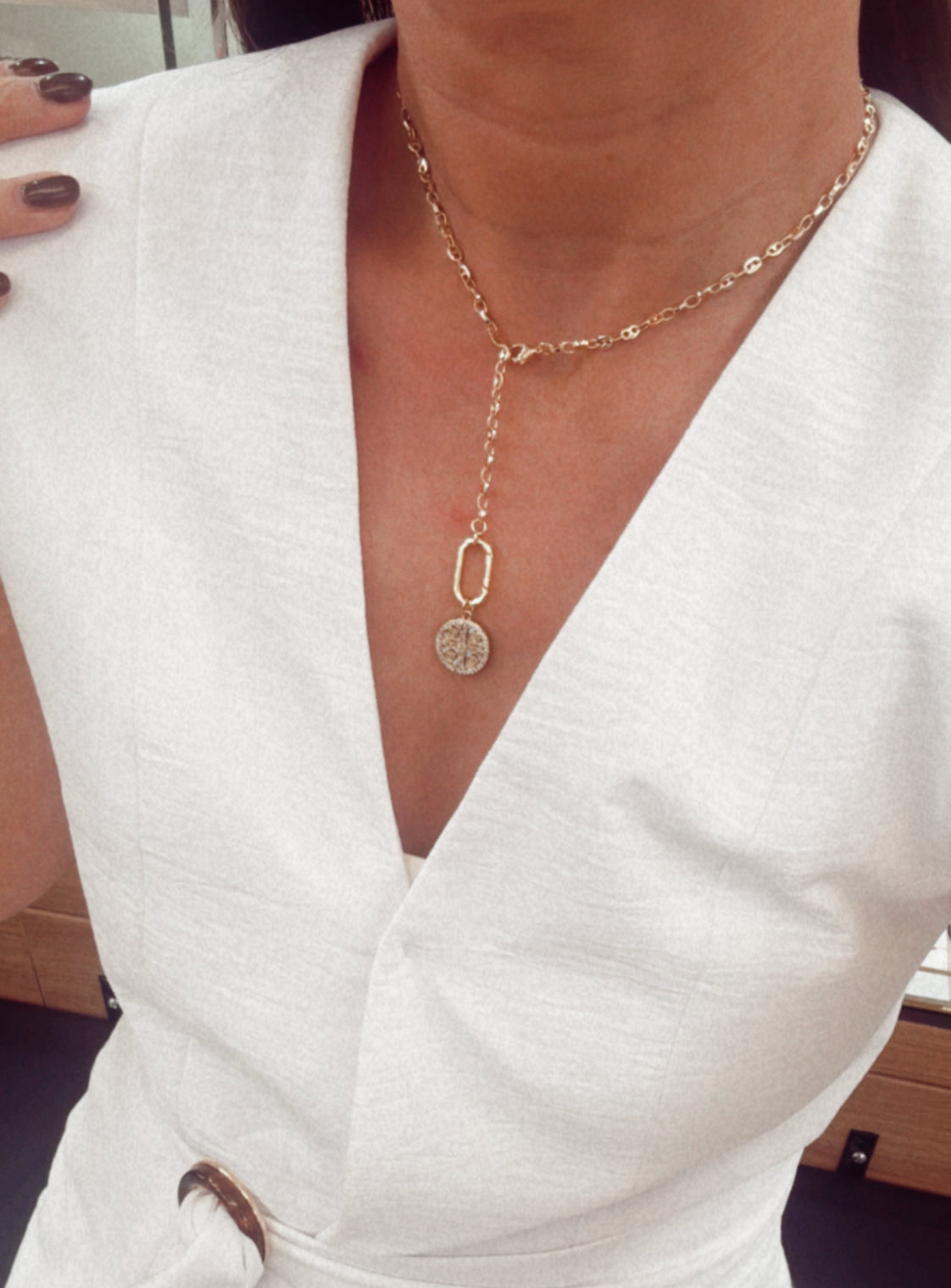 Benito Lariat Necklace