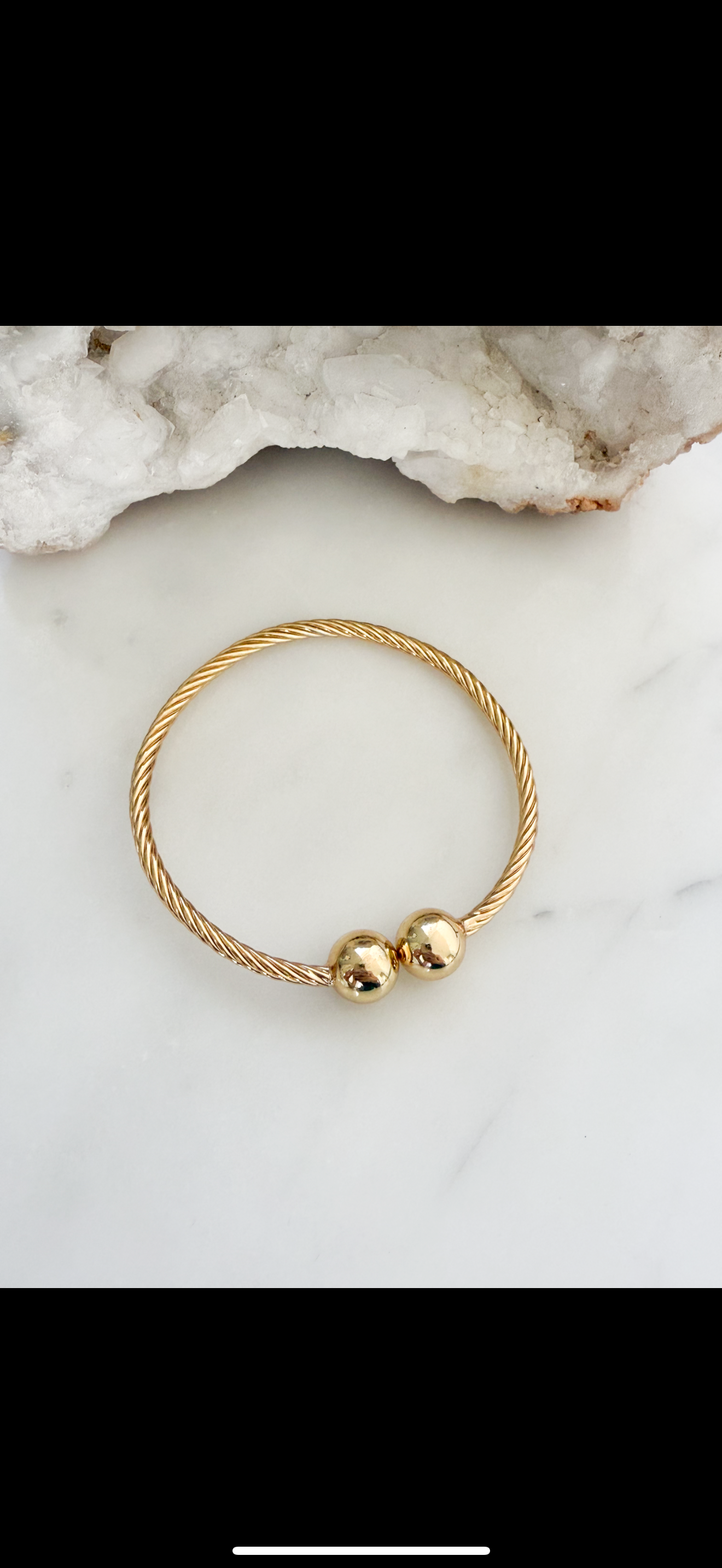 Ball Cuff Bracelet