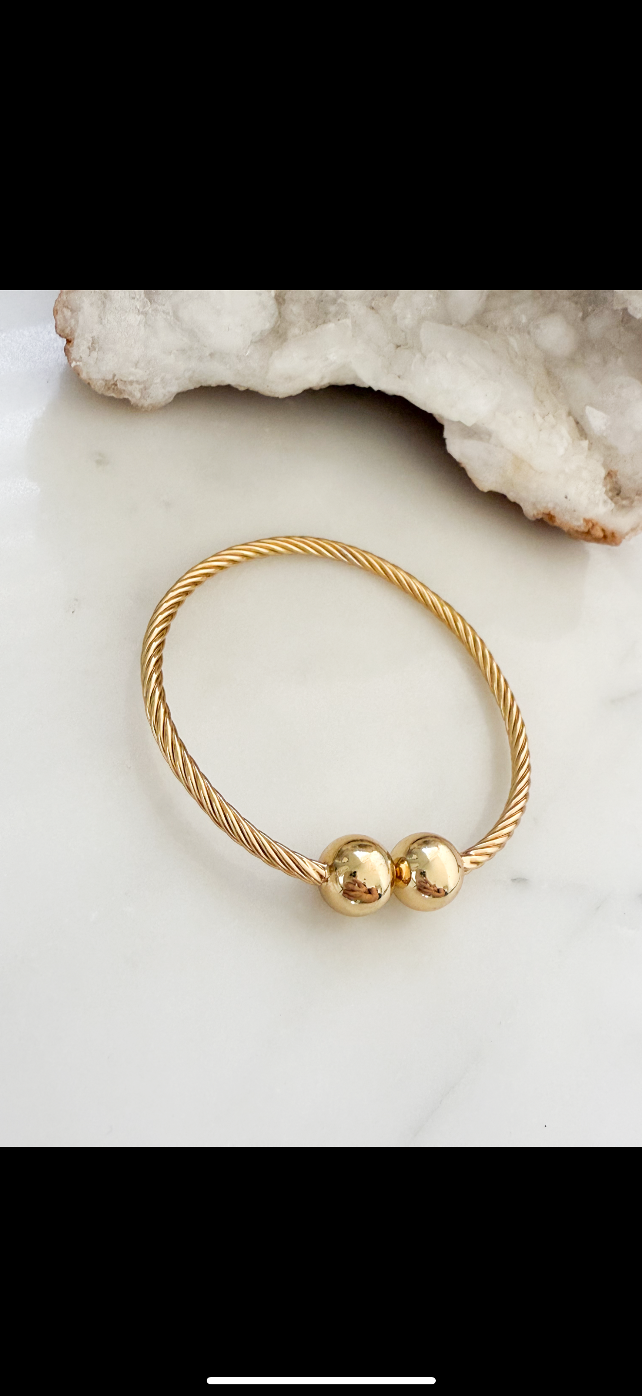 Ball Cuff Bracelet