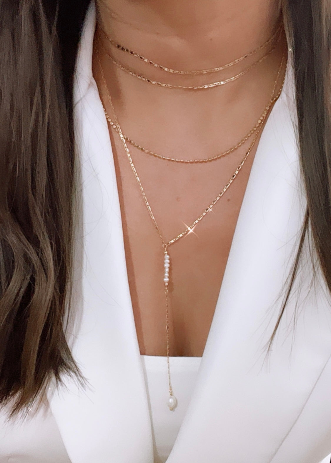 Katalin Lariat Necklace