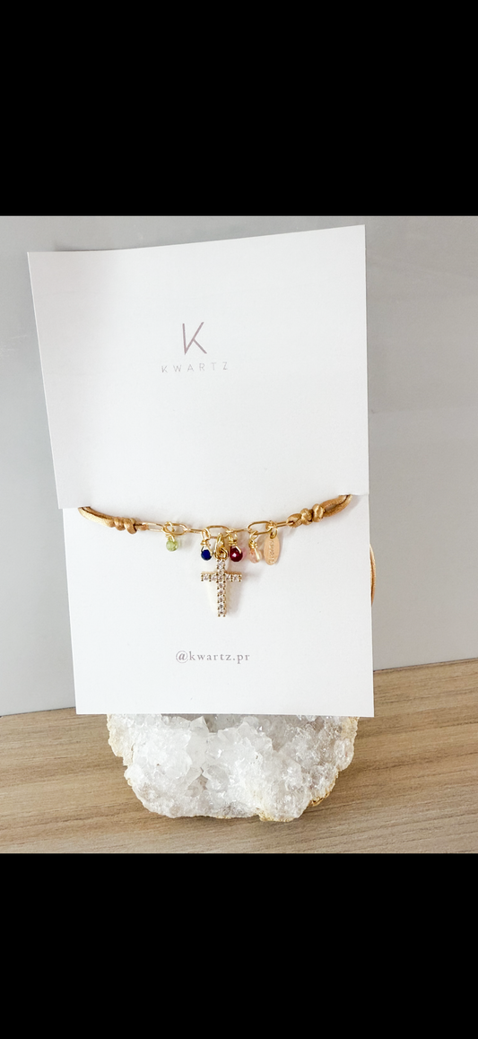 Cross beaded Bracelet