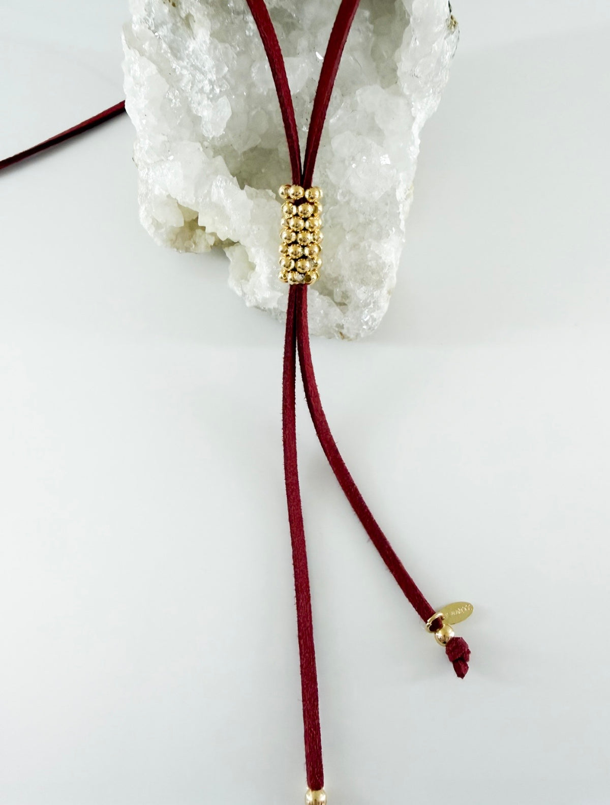 Puglia Lariat Burgundy