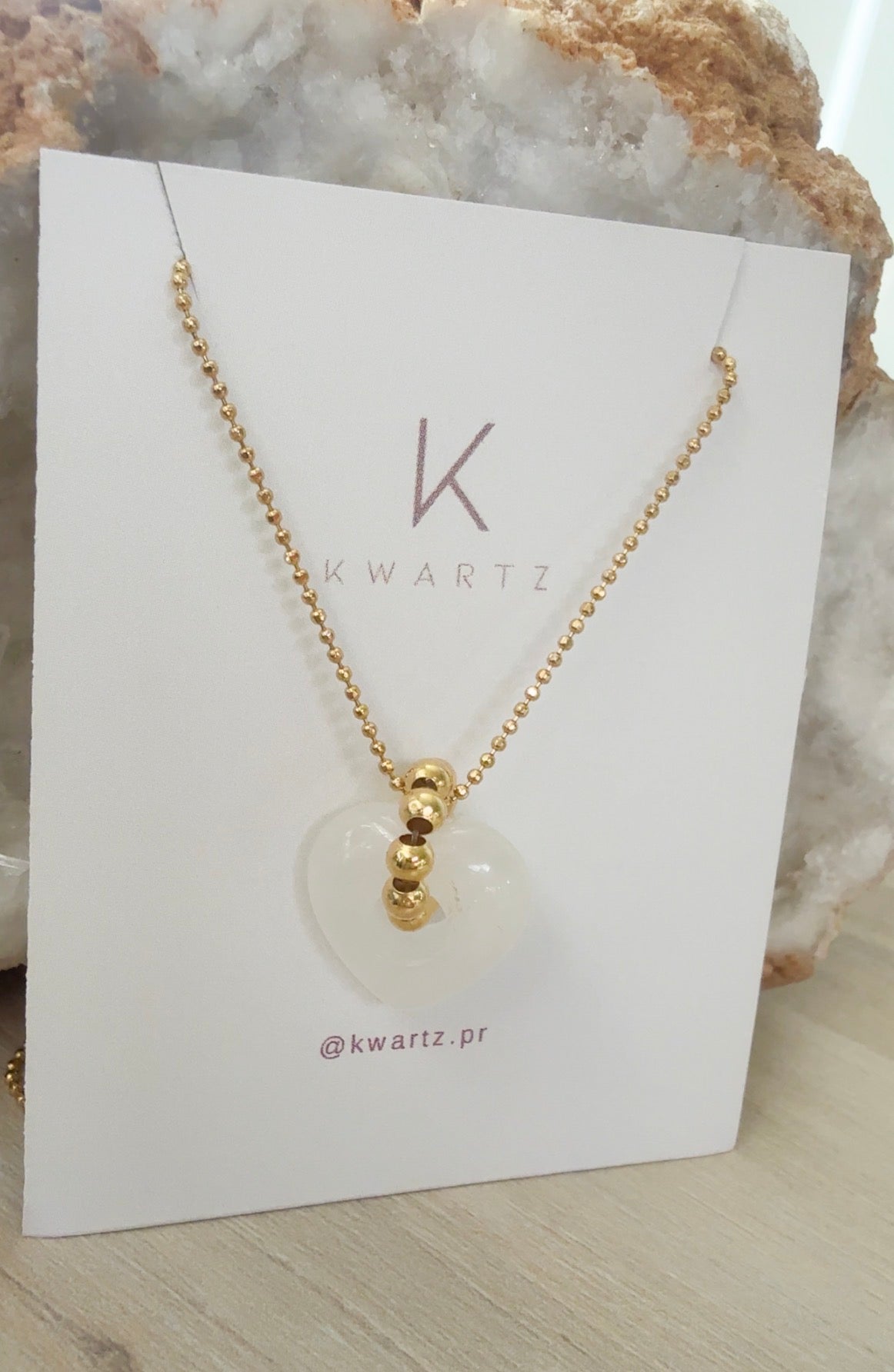 Dulce Amor Necklace (cuarzo)