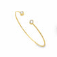 Cz cuff Bangle