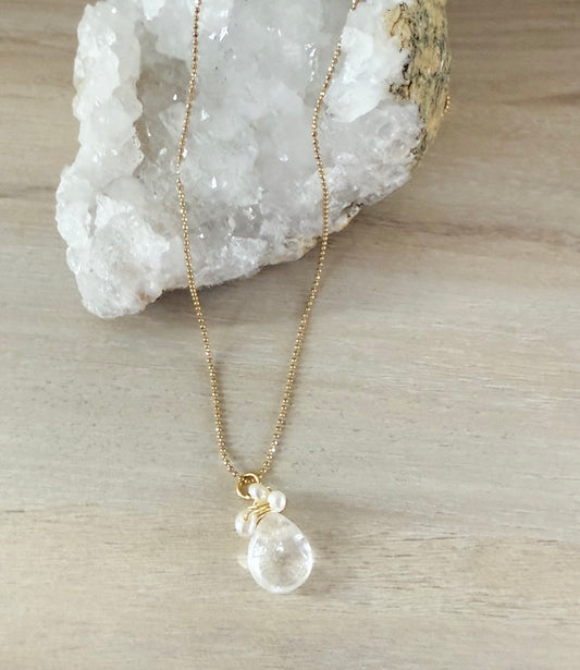 Pearl drop Necklace