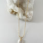 Square Mother Of Pearl Necklace