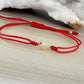 Heart & red cord Bracelet