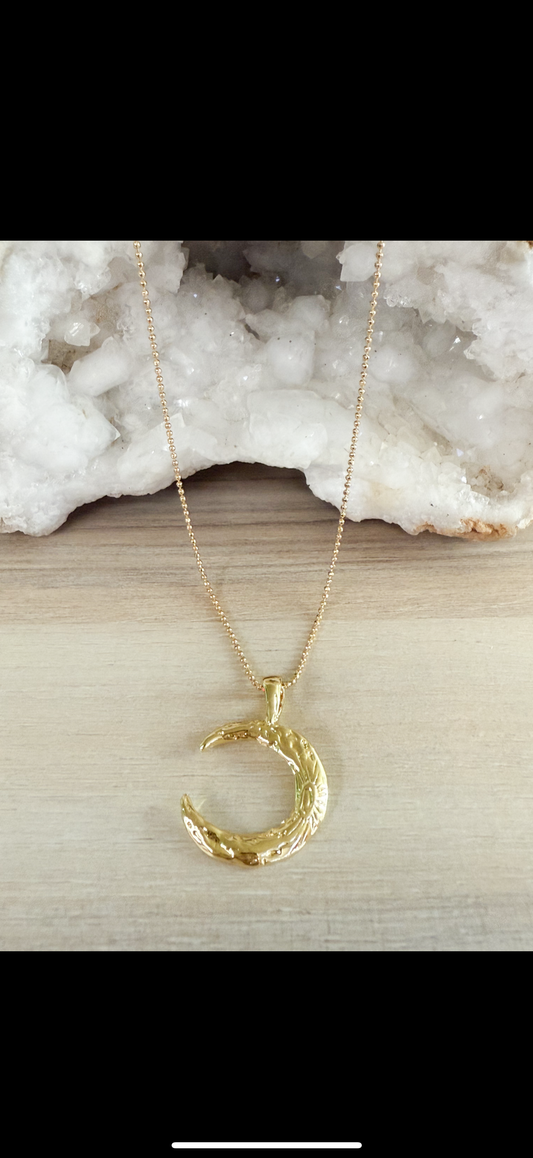 Lunita Gold Necklace