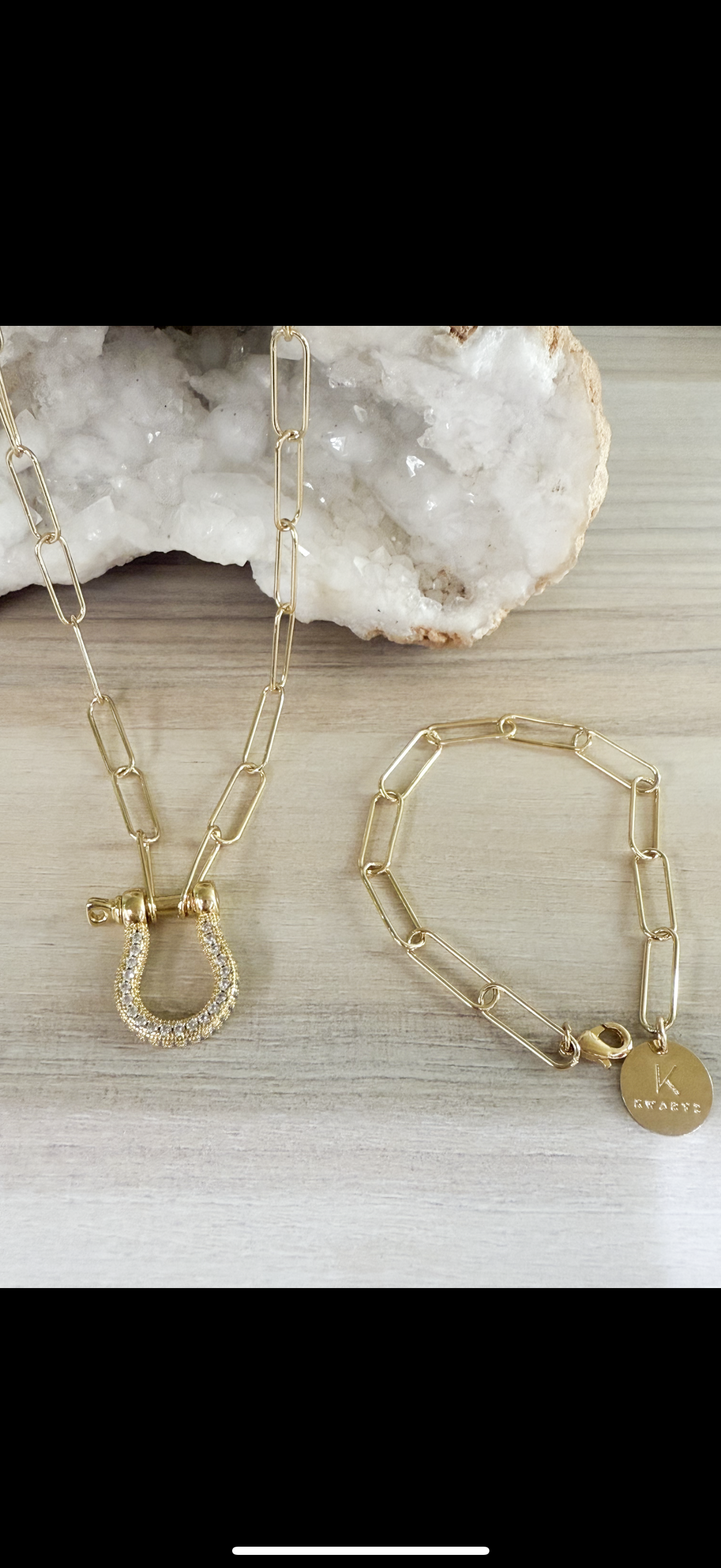 Alma Zirconia Set Necklace & Bracelet