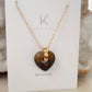 Dulce Amor Necklace (Ojo de tigre)