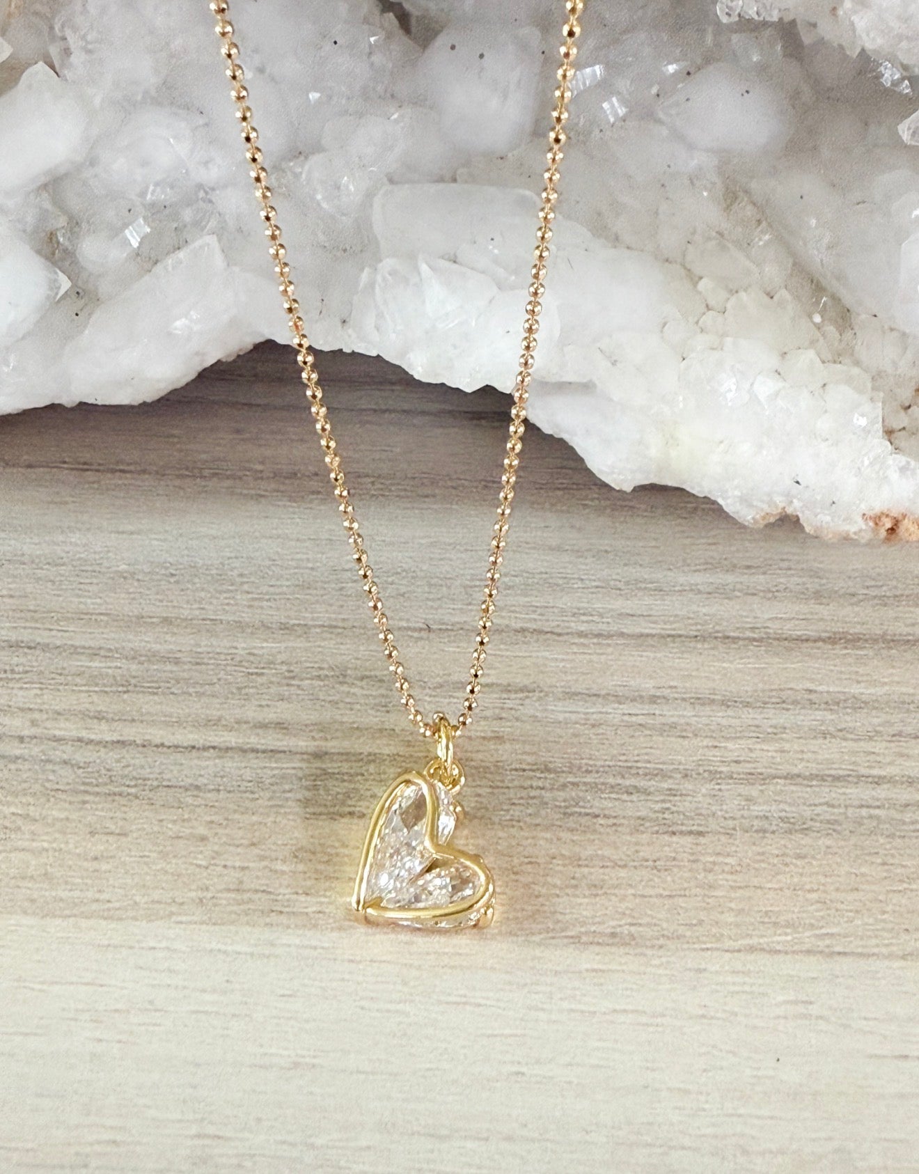 Cristal Heart Necklace