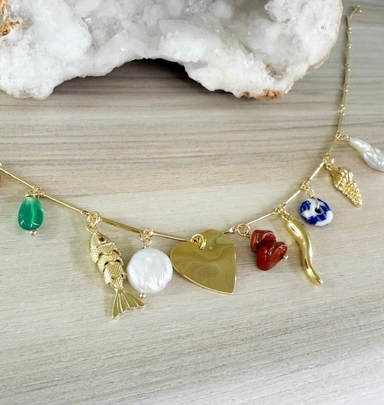Loretta charms Necklace