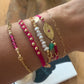 Fucsia Cristal Bracelet