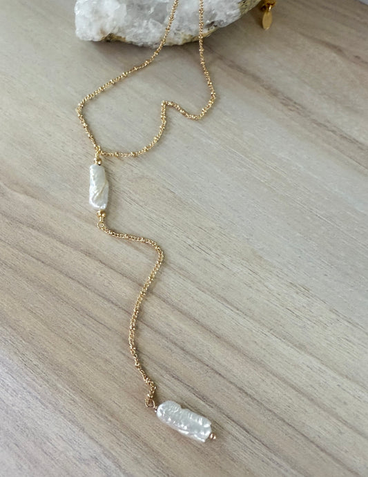 Clara Lariat Necklace