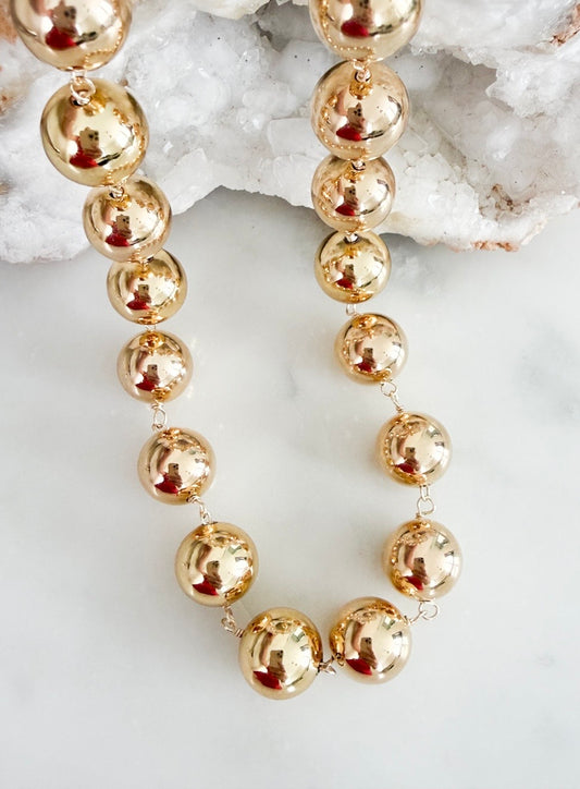 Jumbo Ball Necklece