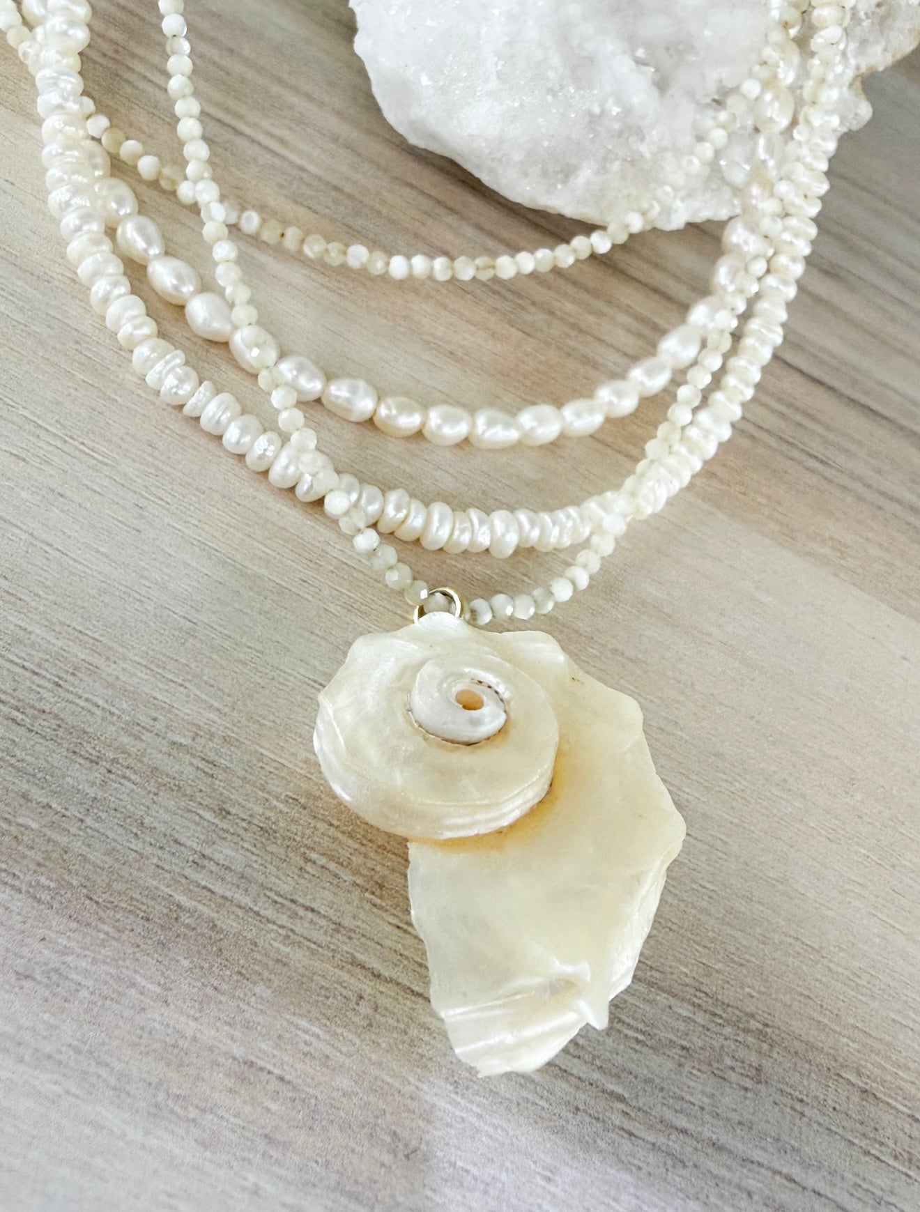 Icacos Pearl Necklace (set of 4)