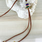 Puglia Donut Gemstone Lariat