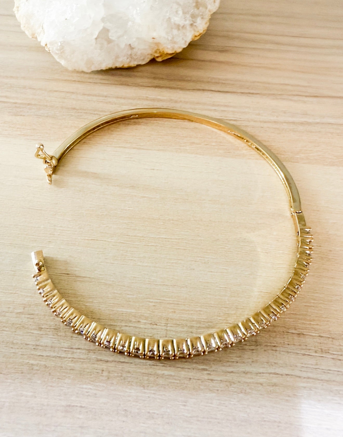 Bangle CZ Open