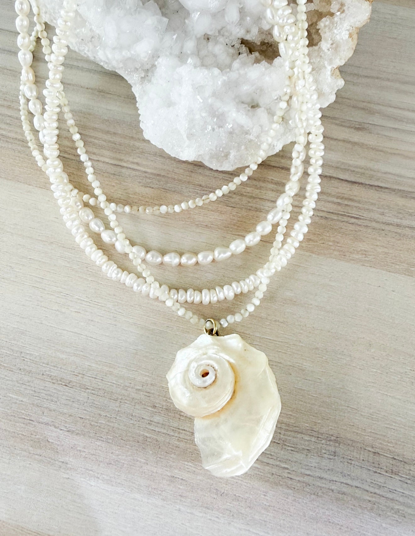 Icacos Pearl Necklace (set of 4)