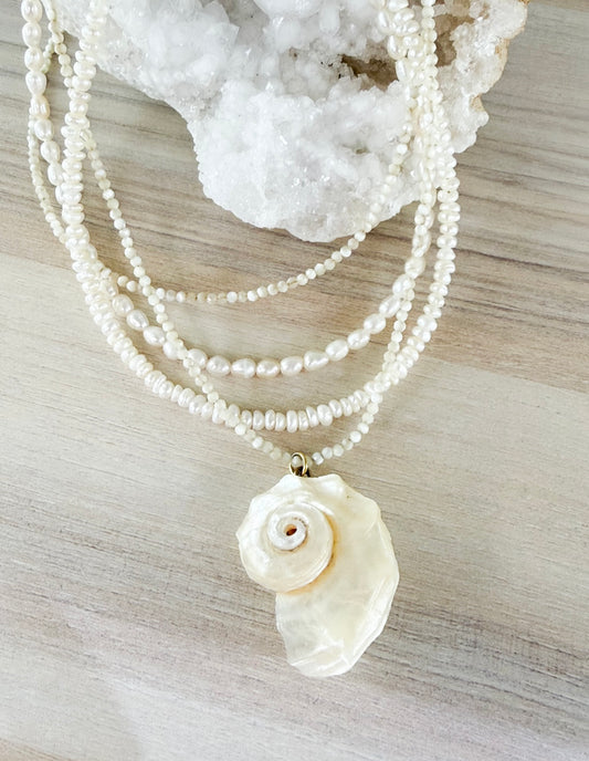 Icacos Pearl Necklace (set 4)