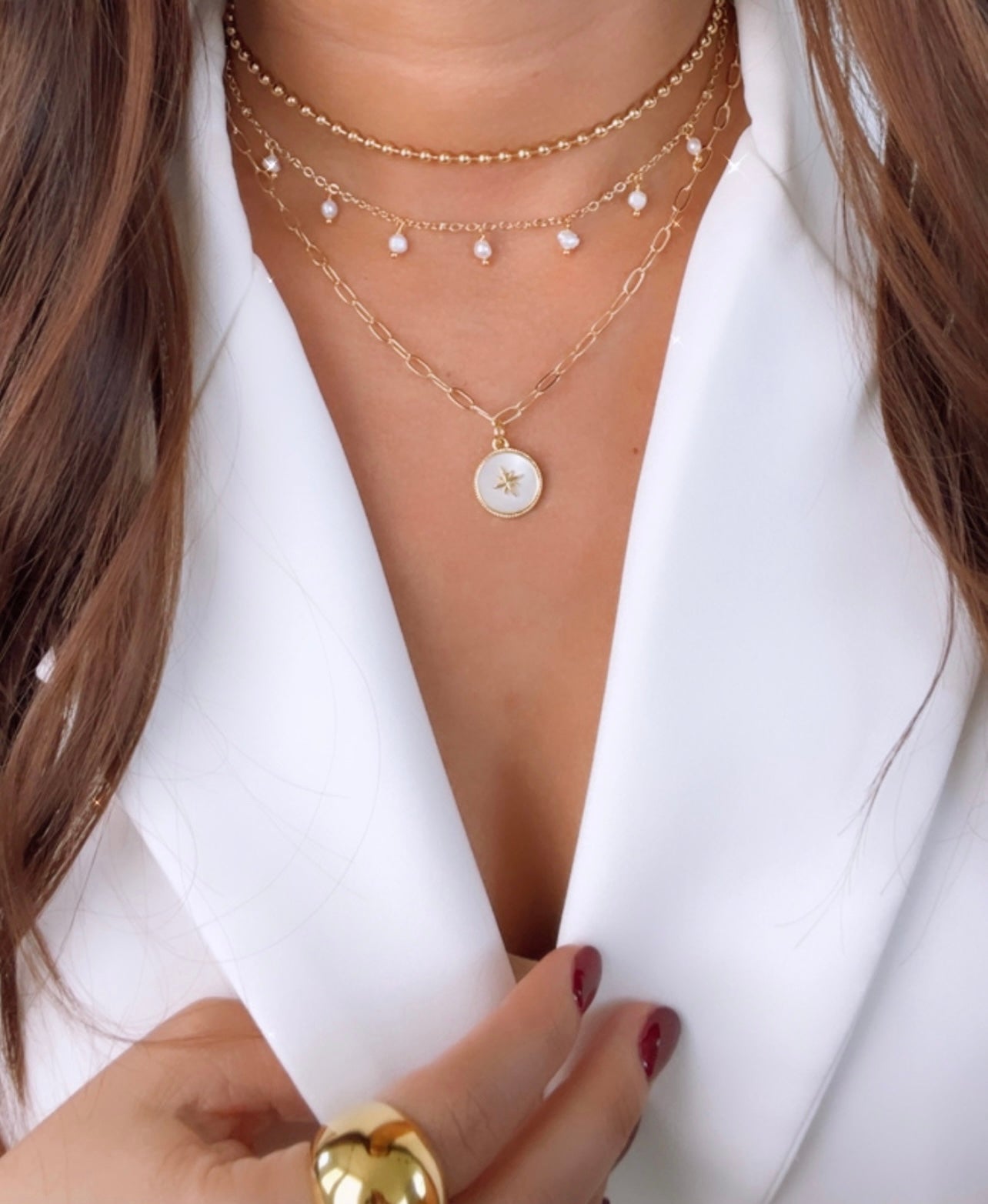 Capri Pearl Chocker