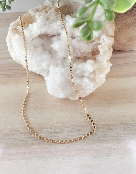 Mini militar Flat Necklace