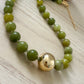 Camelia Green Necklace