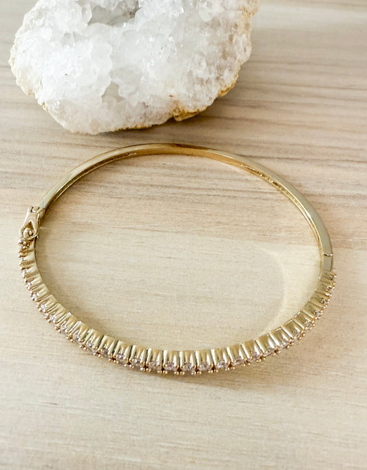Bangle CZ Open