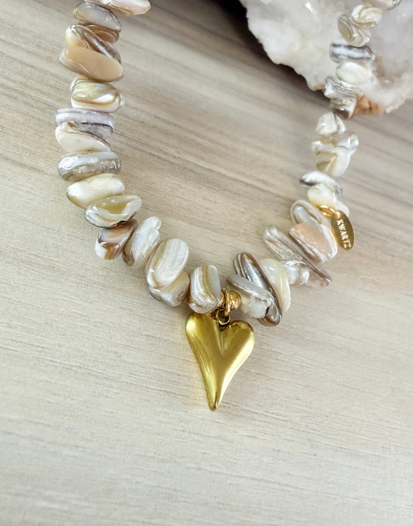 Kate Shell Heart Necklace