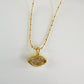 Eye Zirconia Necklace