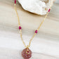 Strawberry quartz Necklace