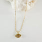 Eye Zirconia Necklace