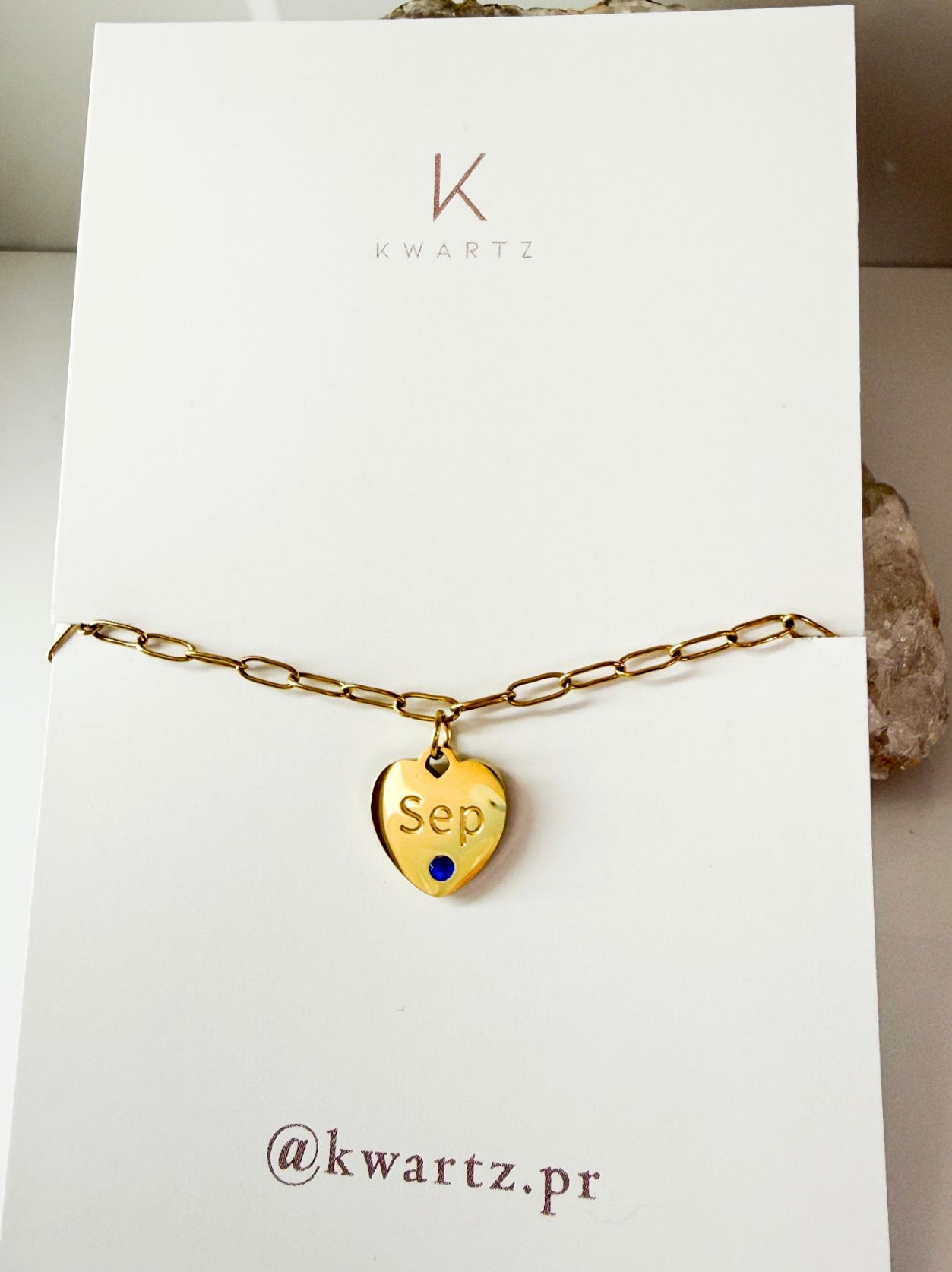 Birthstone Bracelet (September)