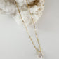 Zirconia Clear Drop Neckalce