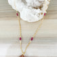Strawberry quartz Necklace