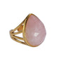 Rosequartz Teardrop Ring (pre-orden)
