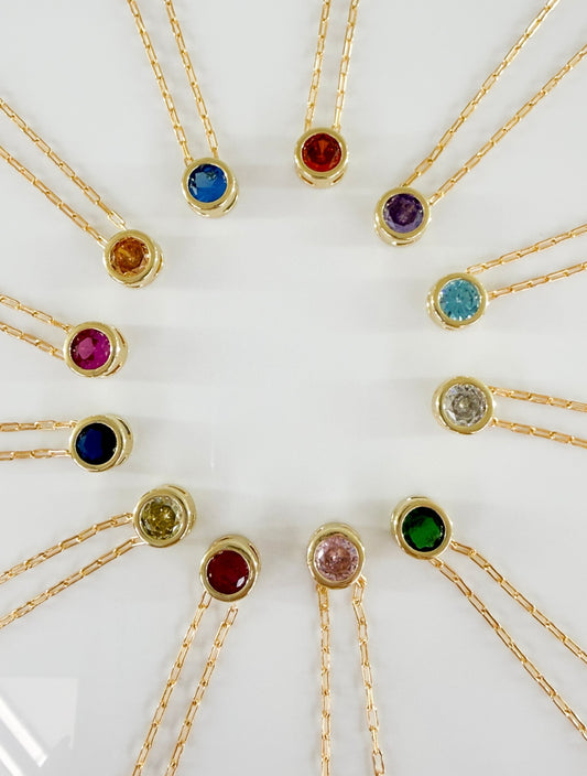 Birthstone Neckalce