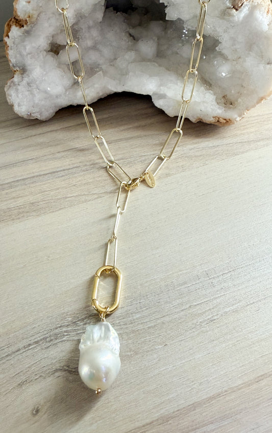 Carlota paperclip Lariat