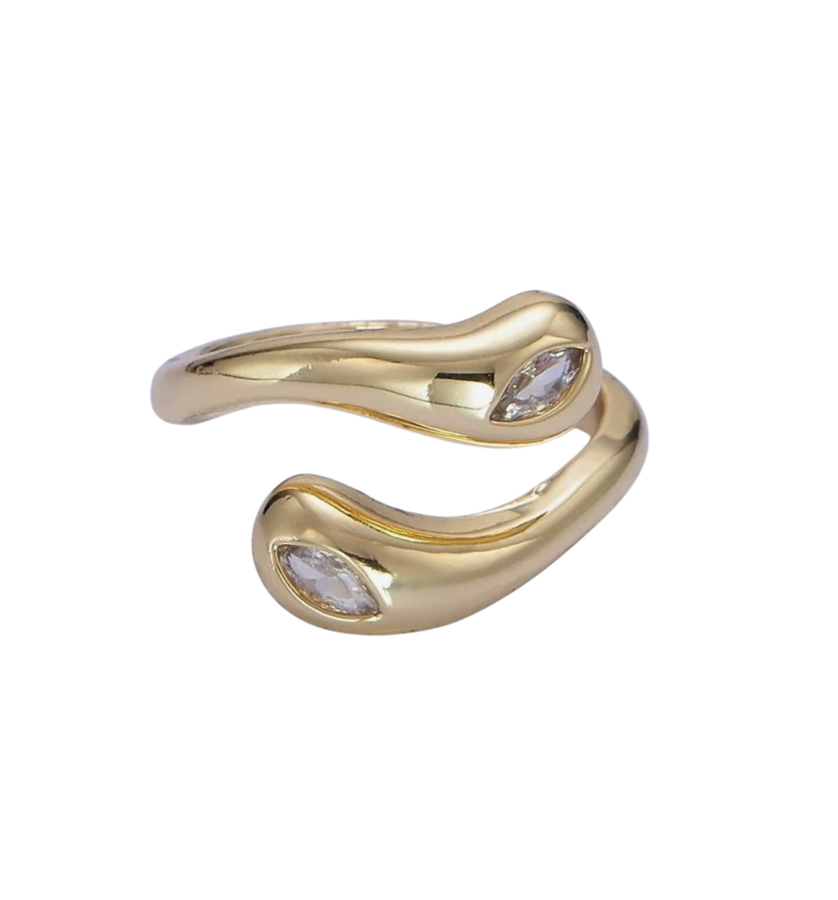 Wrap Zirconia Ring