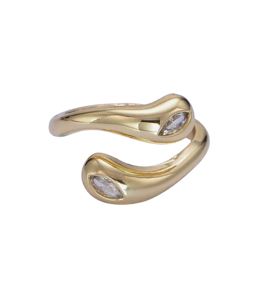 Wrap Zirconia Ring