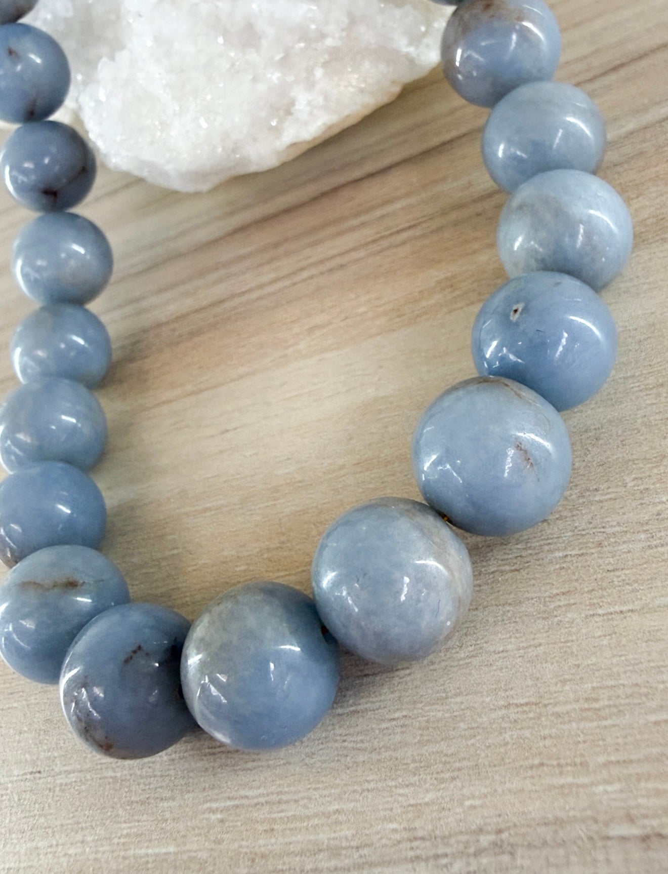 Ángelite Gemstone Necklace
