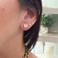 Clover Zirconia Stud 8mm