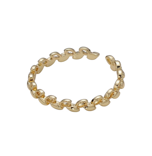 Dainty Leaf Ring