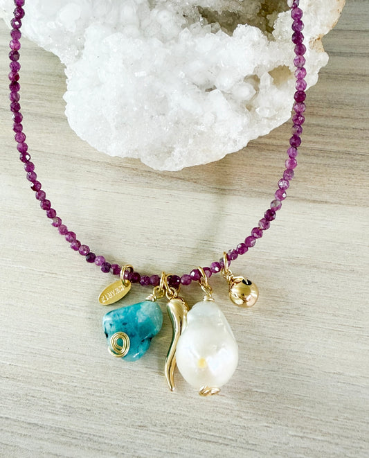 Kai Rubí Necklace