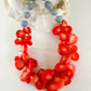 Coral (Peach) Stone Necklace