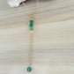 Green Agate Lariat