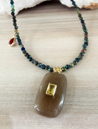 Mini Semiprecious Stones Necklaces